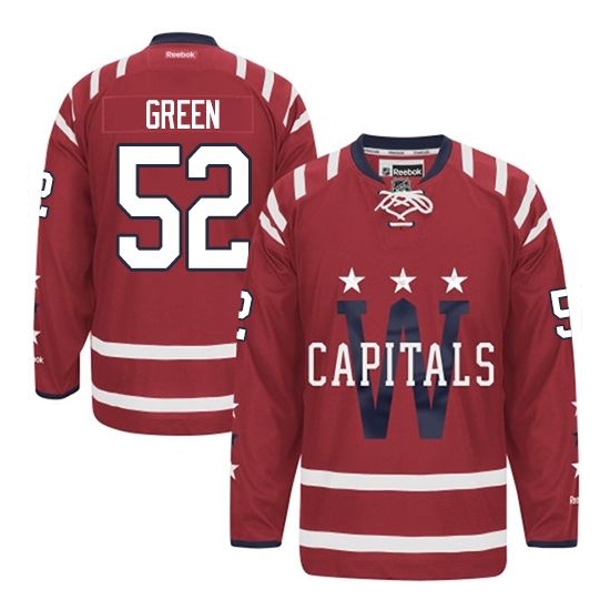 Mike Green Washington Capitals Authentic Red 2015 Winter Classic Reebok Jersey - Red