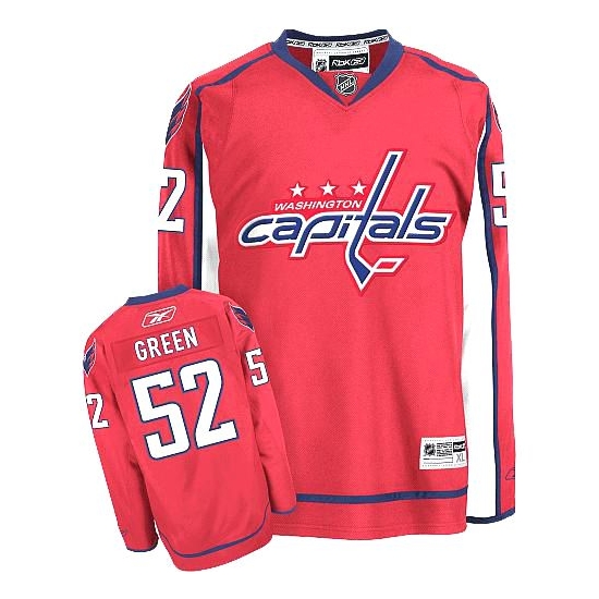 Mike Green Washington Capitals Womne's Red Women's Premier Home Reebok Jersey - Red