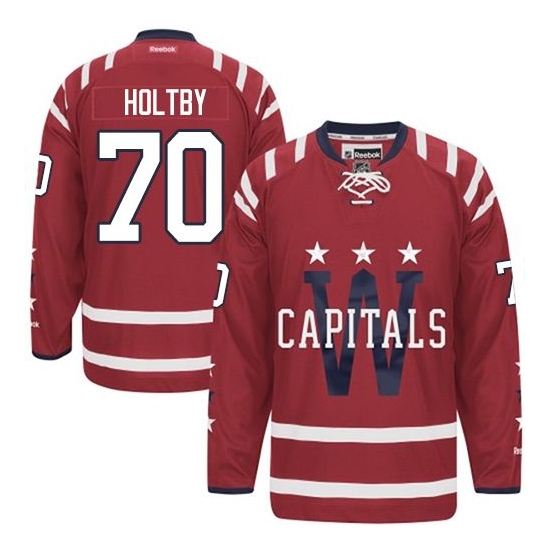 Braden Holtby Washington Capitals Authentic 2015 Winter Classic Reebok Jersey - Red