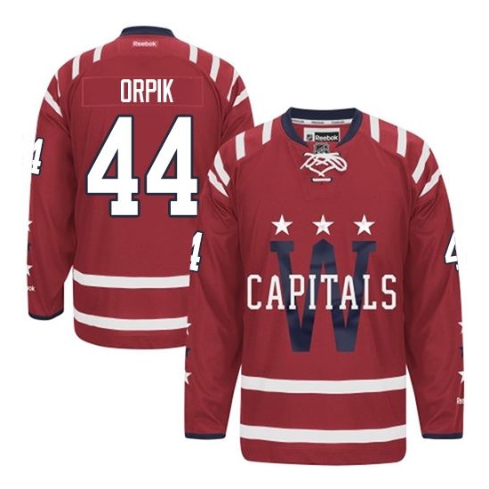 Brooks Orpik Washington Capitals Authentic 2015 Winter Classic Reebok Jersey - Red