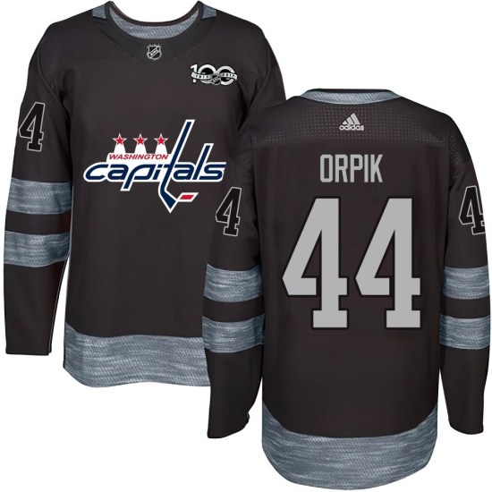 Brooks Orpik Washington Capitals Authentic 1917-2017 100th Anniversary Jersey - Black