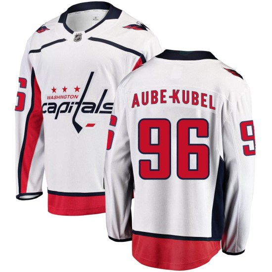 Nicolas Aube-Kubel Washington Capitals Youth Breakaway Away Fanatics Branded Jersey - White