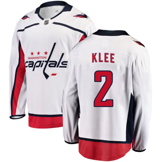 Ken Klee Washington Capitals Youth Breakaway Away Fanatics Branded Jersey - White