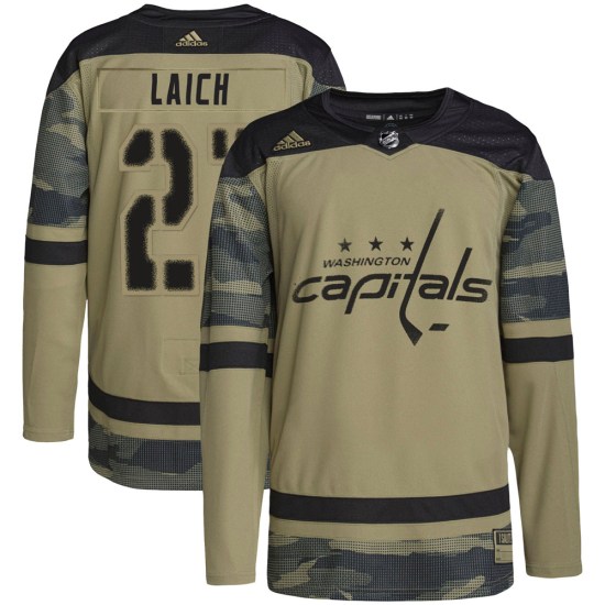 Brooks Laich Washington Capitals Authentic Military Appreciation Practice Adidas Jersey - Camo