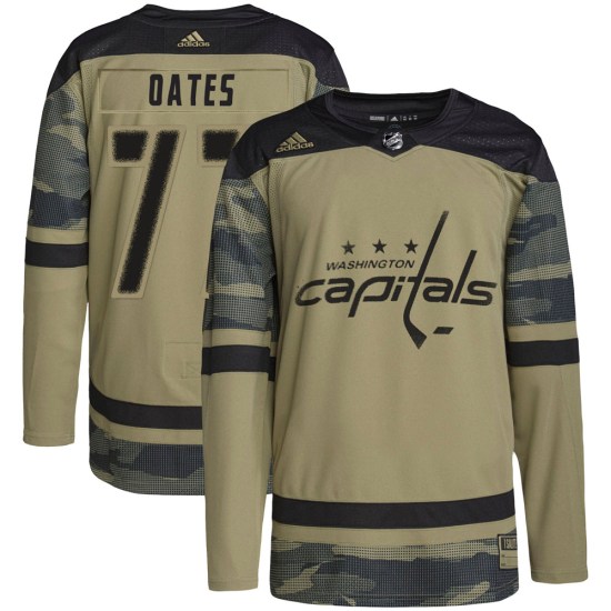 Adam Oates Washington Capitals Authentic Military Appreciation Practice Adidas Jersey - Camo