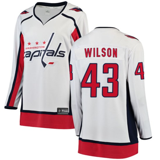 Tom Wilson Washington Capitals Women's Breakaway Away Fanatics Branded Jersey - White