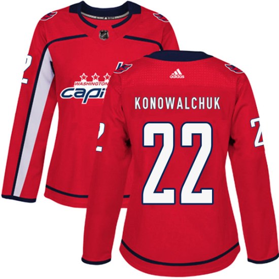 Steve Konowalchuk Washington Capitals Women's Authentic Home Adidas Jersey - Red