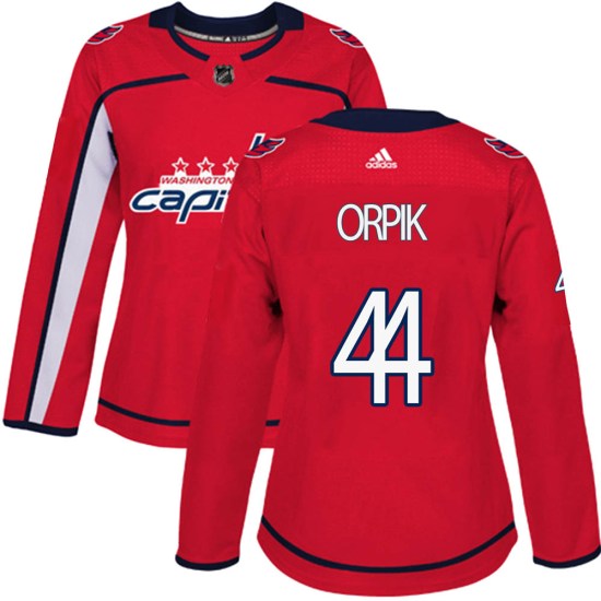 Brooks Orpik Washington Capitals Women's Authentic Home Adidas Jersey - Red