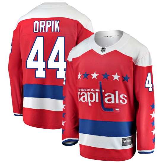 Brooks Orpik Washington Capitals Breakaway Alternate Fanatics Branded Jersey - Red