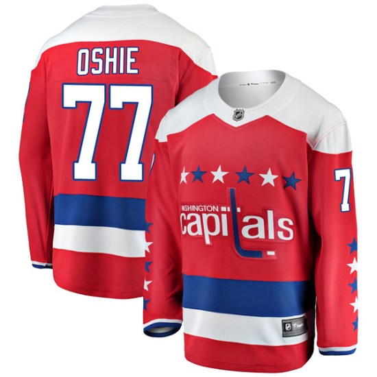 T.J. Oshie Washington Capitals Breakaway Alternate Fanatics Branded Jersey - Red