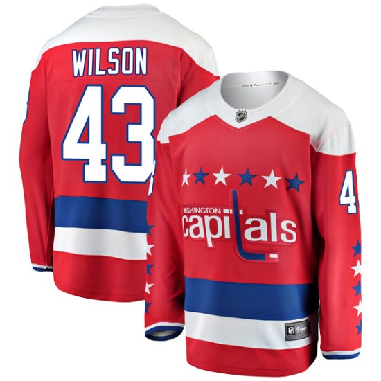 Tom Wilson Washington Capitals Breakaway Alternate Fanatics Branded Jersey - Red