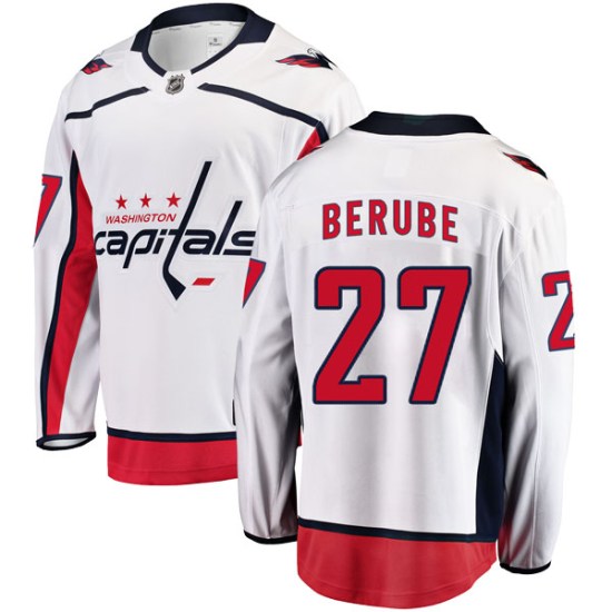 Craig Berube Washington Capitals Breakaway Away Fanatics Branded Jersey - White