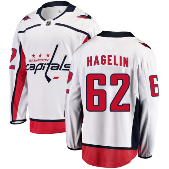 Carl Hagelin Washington Capitals Breakaway Away Fanatics Branded Jersey - White