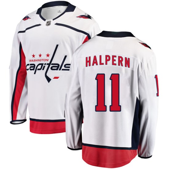 Jeff Halpern Washington Capitals Breakaway Away Fanatics Branded Jersey - White
