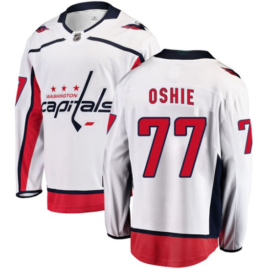T.J. Oshie Washington Capitals Breakaway Away Fanatics Branded Jersey - White
