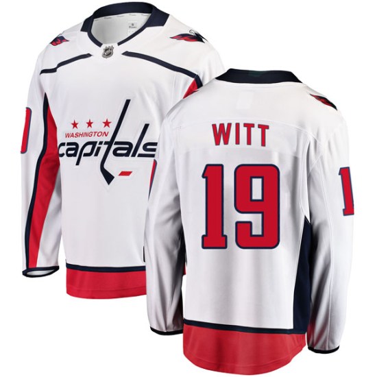 Brendan Witt Washington Capitals Breakaway Away Fanatics Branded Jersey - White