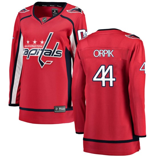 Brooks Orpik Washington Capitals Women's Breakaway Home Fanatics Branded Jersey - Red