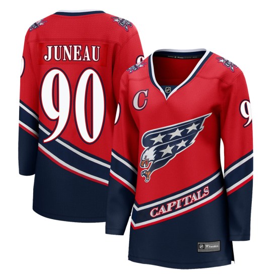 Joe Juneau Washington Capitals Women's Breakaway 2020/21 Special Edition Fanatics Branded Jersey - Red
