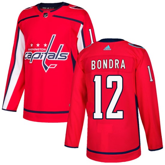 Peter Bondra Washington Capitals Authentic Home Adidas Jersey - Red