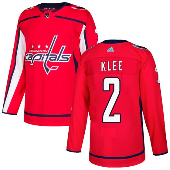 Ken Klee Washington Capitals Authentic Home Adidas Jersey - Red