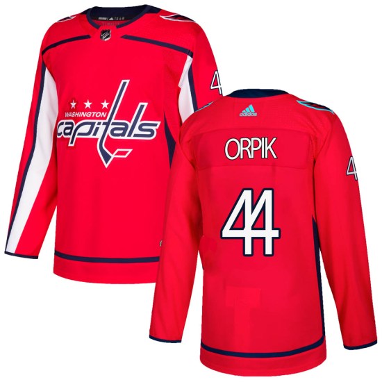Brooks Orpik Washington Capitals Authentic Home Adidas Jersey - Red