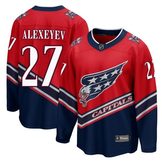 Alexander Alexeyev Washington Capitals Youth Breakaway 2020/21 Special Edition Fanatics Branded Jersey - Red