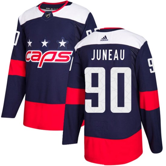Joe Juneau Washington Capitals Authentic 2018 Stadium Series Adidas Jersey - Navy Blue
