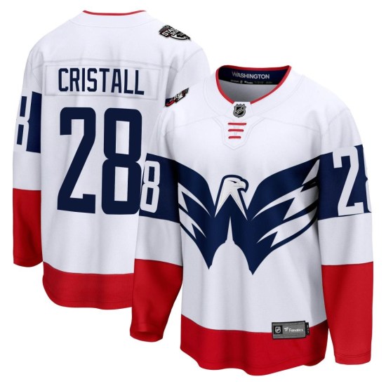 Andrew Cristall Washington Capitals Breakaway 2023 Stadium Series Fanatics Branded Jersey - White