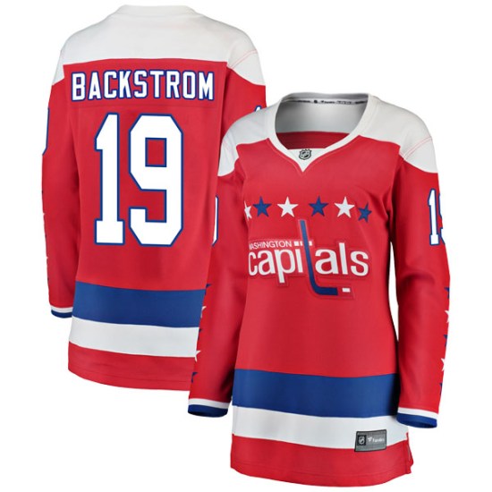 Nicklas Backstrom Washington Capitals Women's Breakaway Alternate Fanatics Branded Jersey - Red