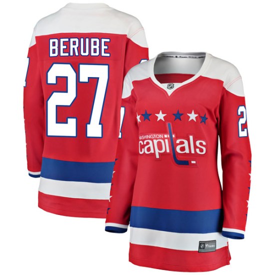 Craig Berube Washington Capitals Women's Breakaway Alternate Fanatics Branded Jersey - Red
