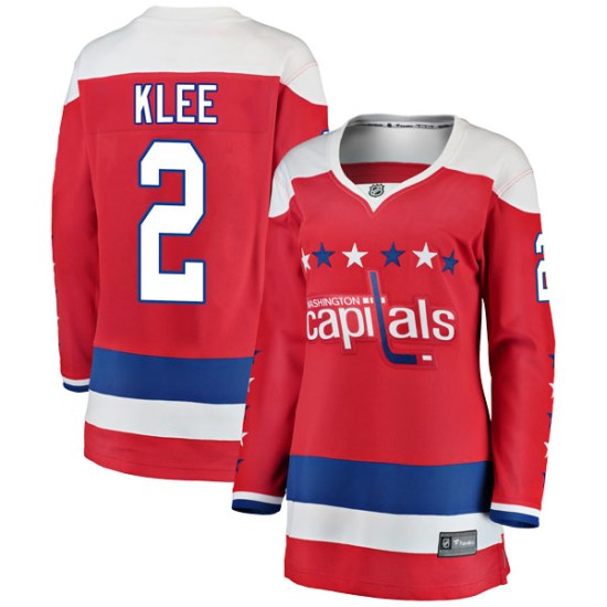 Ken Klee Washington Capitals Women's Breakaway Alternate Fanatics Branded Jersey - Red
