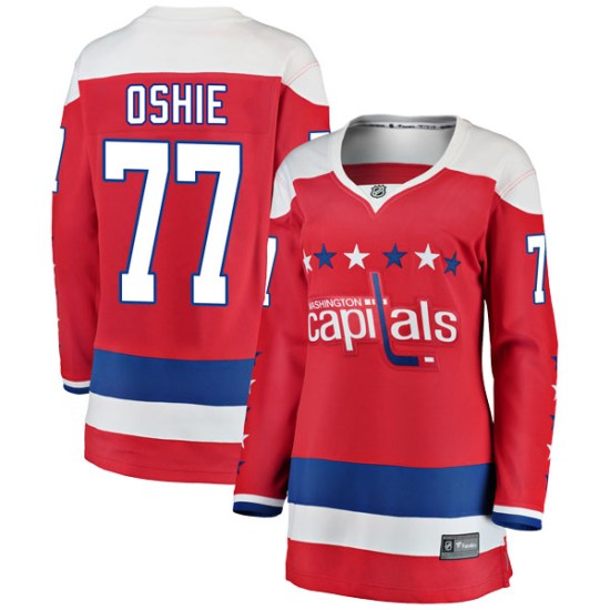T.J. Oshie Washington Capitals Women's Breakaway Alternate Fanatics Branded Jersey - Red