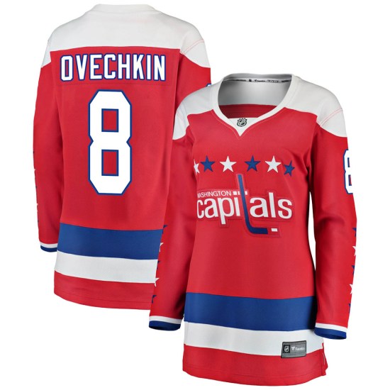 Alex Ovechkin Washington Capitals Women's Breakaway Alternate Fanatics Branded Jersey - Red