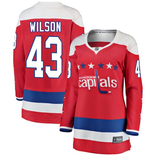 Tom Wilson Washington Capitals Women's Breakaway Alternate Fanatics Branded Jersey - Red