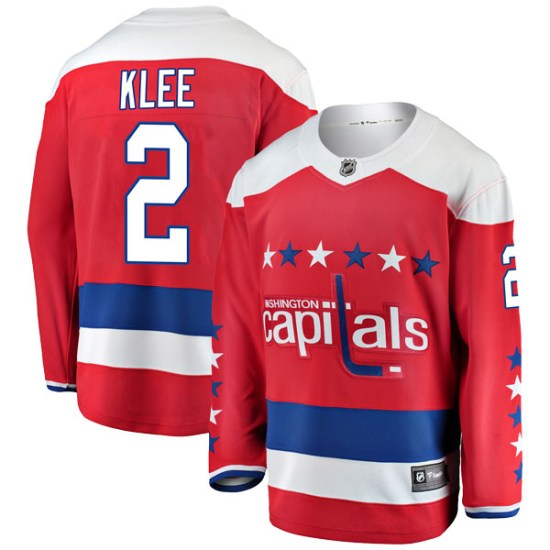 Ken Klee Washington Capitals Youth Breakaway Alternate Fanatics Branded Jersey - Red