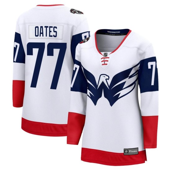 Adam Oates Washington Capitals Women's Breakaway 2023 Stadium Series Fanatics Branded Jersey - White