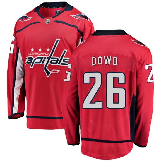 Nic Dowd Washington Capitals Breakaway Home Fanatics Branded Jersey - Red