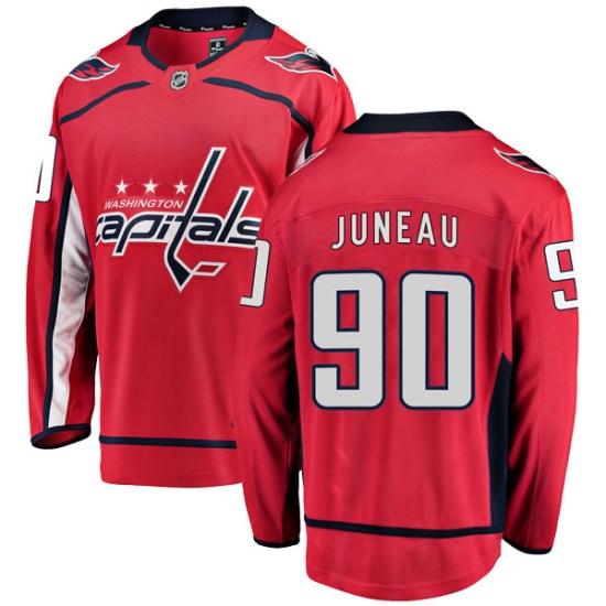 Joe Juneau Washington Capitals Breakaway Home Fanatics Branded Jersey - Red