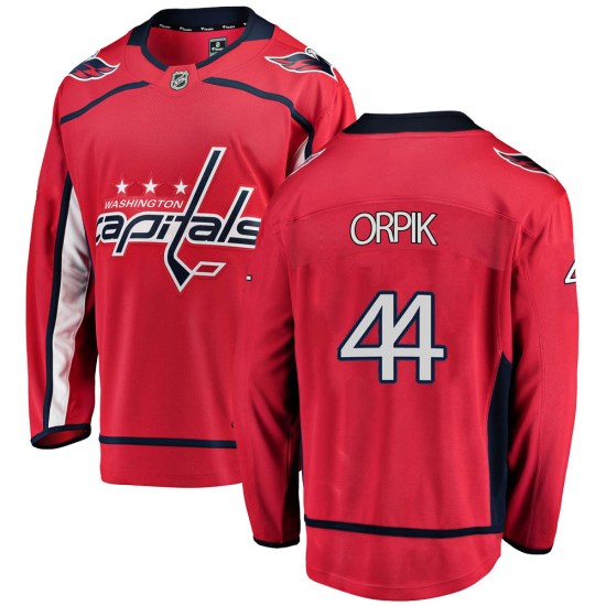 Brooks Orpik Washington Capitals Breakaway Home Fanatics Branded Jersey - Red