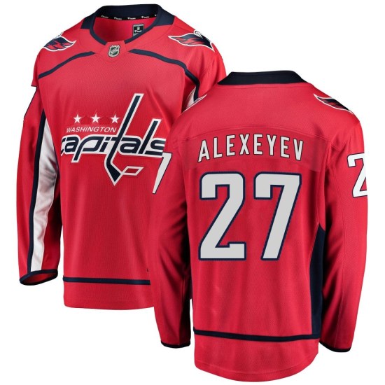 Alexander Alexeyev Washington Capitals Youth Breakaway Home Fanatics Branded Jersey - Red
