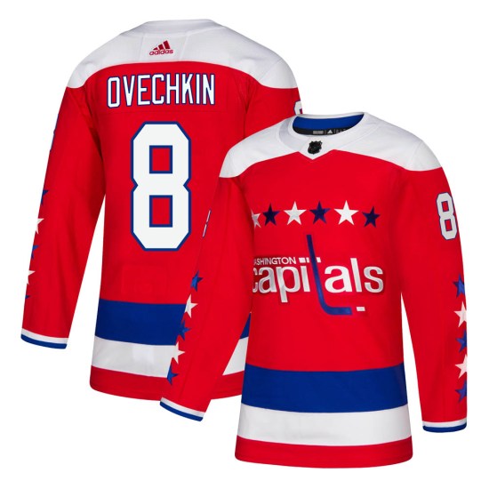 Alex Ovechkin Washington Capitals Authentic Alternate Adidas Jersey - Red